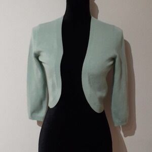 MONOGRAM sz XS 100% cashmere top, $150, NWT